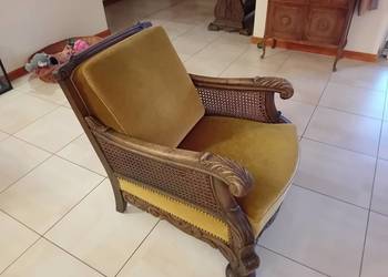 Antyczny fotel w stylu Cheppendele