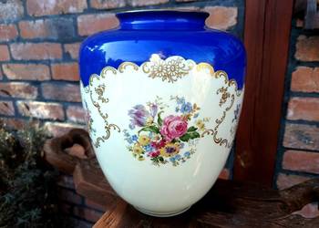 Duży porcelanowy wazon Reichenbach