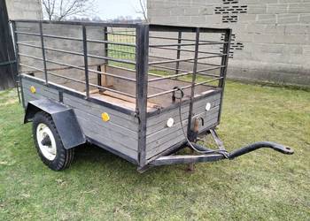 Przyczepka jednoosiowa ciągnikowa