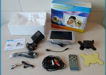 TV & MONITOR, 7" LCD Color, Nowy. re