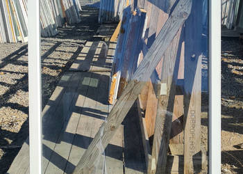 OKNA KacprzaK Witryna 105X148 FIX Używany PCV Plastikowy