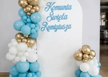 Balonowa Ścianka Komunia Święta