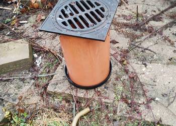 Wpust żeliwny z teleskopem 315mm