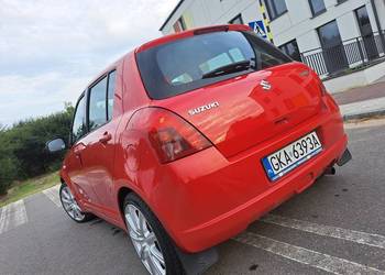 Suzuki Swift 2x komplety alufelg, grzane fotele, niski przebieg, borbet
