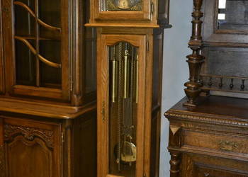 zegar stylowy .fazy księżyca . kwadransowy