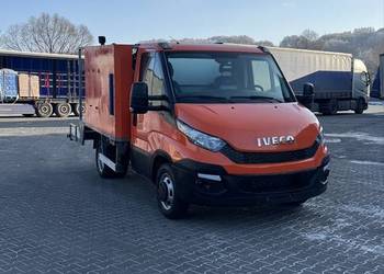 Iveco 35C14 samochód asenizacyjny do obsługi toi-toi