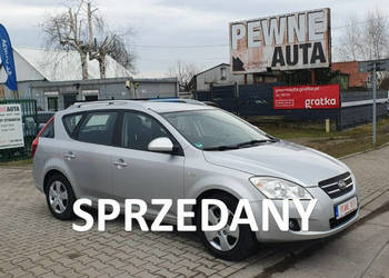 Kia Cee'd Klimatyzacja sprawna/Podgrzewane fotele/Czujniki parkowania/2 Kp…
