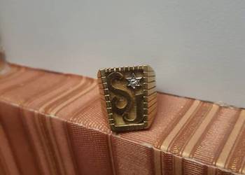 Sprzedam złoty sygnet