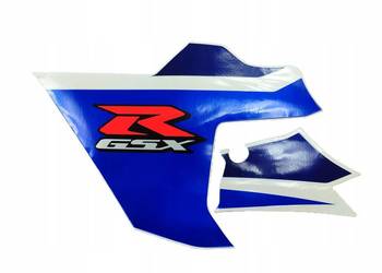 ZESTAW NAKLEJEK NA LEWY BOCZEK SUZUKI GSX-R750 04-05 ORYG 6819030G20YJY