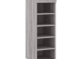 Szafka na buty szary dąb sonoma 30x35x105 cm WM-829658