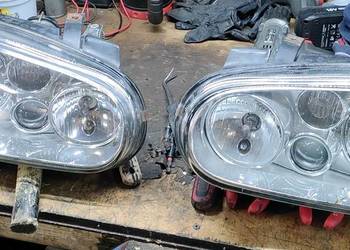 Lampy przednie soczewka VW Golf 4