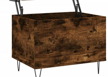 Stolik kawowy przydymiony dąb 60x445x45 cm WM-830953
