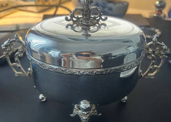 Cukiernica posrebrzana marki Hefra