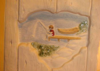 Gabriel Sweden ceramiczny obrazek