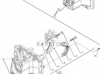 New Holland T6070 Uchwyt 84565121