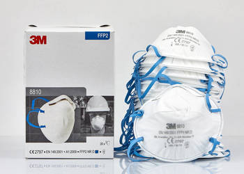 3M 8810 Maseczka Ochronna Półmaska FFP2 NR D