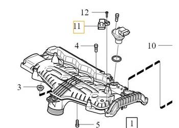 VOLVO S60 V60 XC60 czujnik cisnienia doladowania 31216308