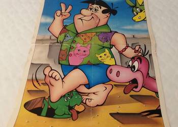 Plakat Fred Flinstone, 28,5cm x 40,5cm (Kolekcje. Plakaty)