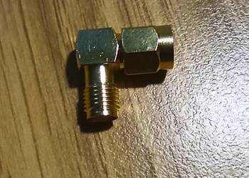 Złącze kątowe SMA męskie SMA żeńskie CB radio