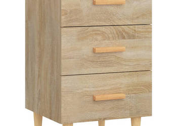 Szafka nocna dąb sonoma 40x40x66 cm materiał drewnopochodny WM-812081
