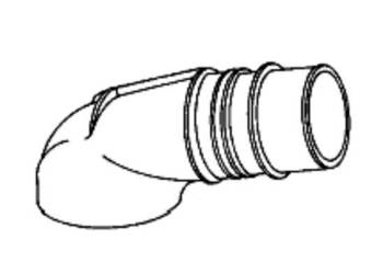 MERCEDES M100 Przewod dolot powietrza filtra powietrza OE