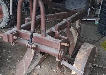 Używany pług dwuskibowy