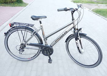 Trekkingowy rower Alum Prądnica w piaście koła 28 - Jak nowy