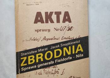 Zbrodnia Sprawa Generała Fieldorfa Nila  Marat  Snopkiewicz