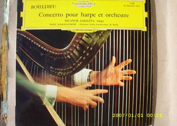 LP WINYL ,10 CALI 33 OBr, ;Concerto pour harpe