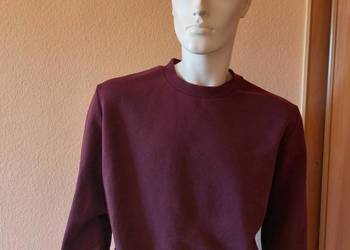 Sweter bordowy Reserved Basic XL
