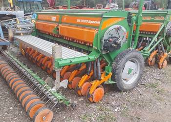 Siewnik TALERZOWY AMAZONE D9 3m podest Rolki dociskowe #amazone d9 2.5m