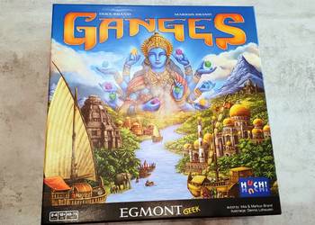 Ganges gra planszowa PL stan bardzo dobry EGMONT