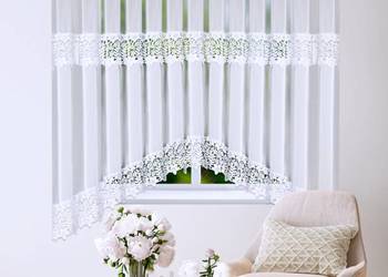 Firana 400x160 firany firanki gotowe woal łuk gipiura