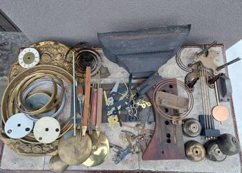 Zestaw części elementów dla zegarmistrza gongi wskazówki półki inne