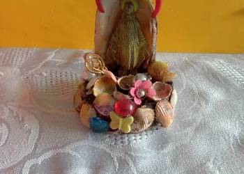 Sprzedam figurkę matki boskiej z muszelek