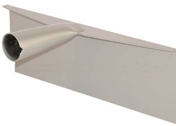 Zgarniacz oborowy z blachy stalowej, 350 mm ES7788N