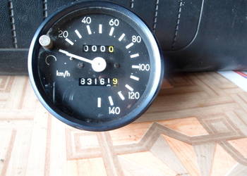Licznik prędkościomierz Trabant skala do 140km/h oryginał DDR