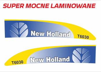 Naklejki New Holland t6030 i inne modele super mocne zamienniki