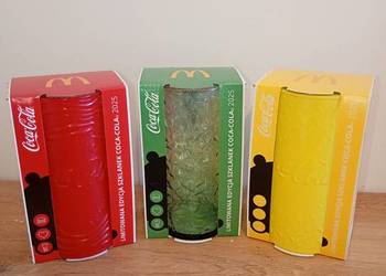 Szklanki Coca-Cola 3sztuki