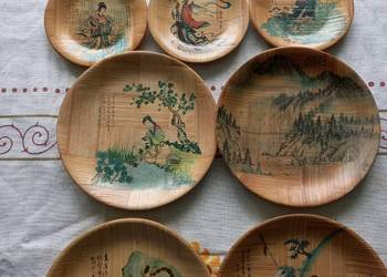 Bambusowe talerze Tajwan