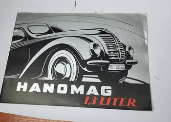 KSIĄŻKA INSTRUKCJA HANOMAG 1,3 LITRA