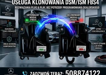 Usługa klonowania Mercedes FBS4 DSM ISM W222 W223 W213 W205