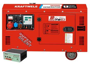 AGREGAT GENERATOR PRĄDOTWÓRCZY WYCISZONY 16kVA ATS