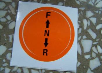 Ursus naklejka na dźwignię zmiany biegów oryginał