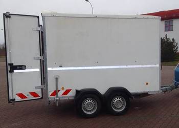 Przyczepa kontener 2,7 t DMC twarda zabudowa Regal warsztatowy