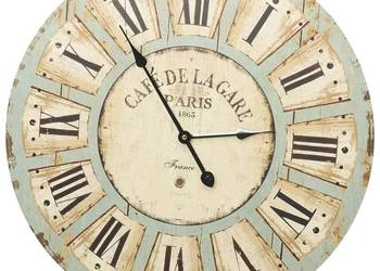 vidaXL Zegar ścienny, wielokolorowy, 60 cm, MDF(SKU:325183）