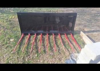 Widly do obornika 1.6m 9 zębów krokodyl euroramka