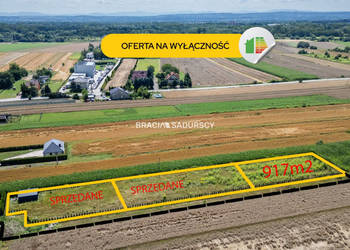 Grunt 917m2 Kraków