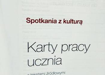 Spotkania z kulturą ćwiczenia Nowa era antykwariat szkolny