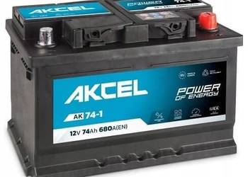 Akumulator AKCEL / VARTA 74AH / 680A